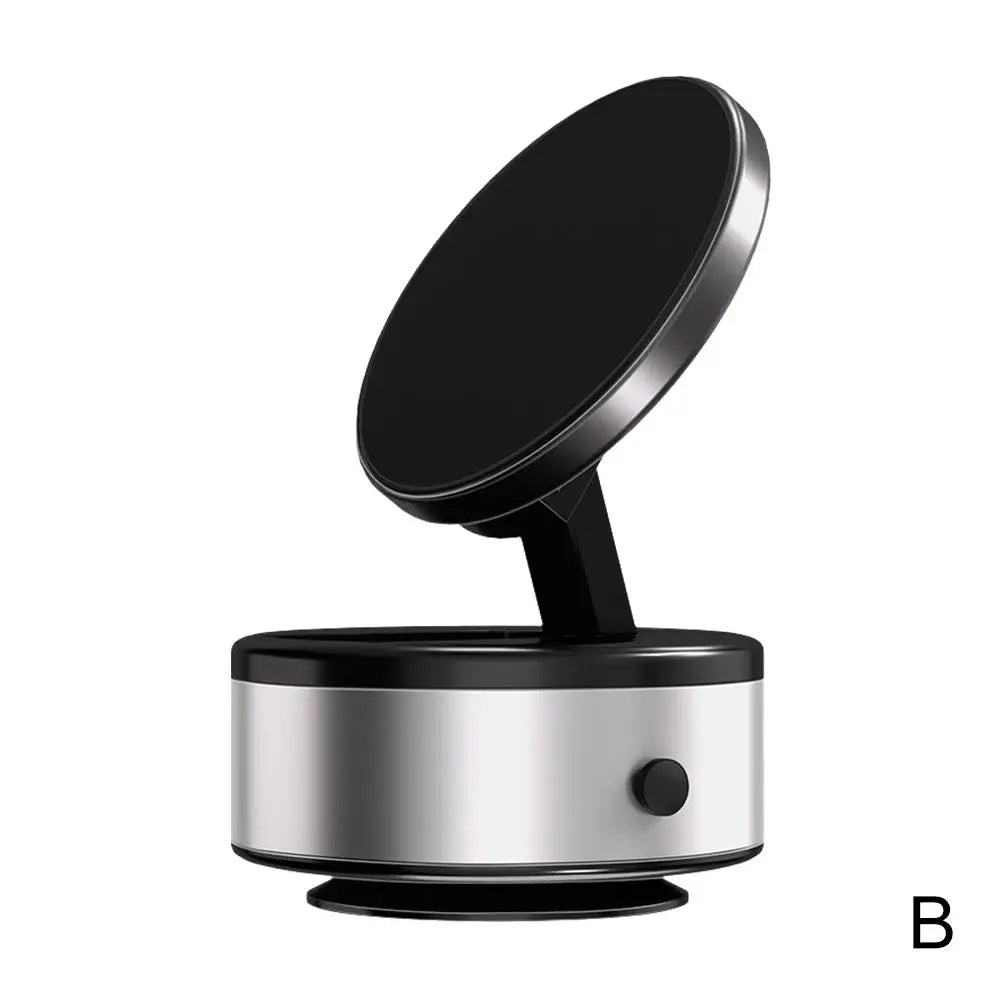 Intelligent Car Mount Mobile Phone Holder Magnetic Black Technology Universal Adsorption Bracket Vacuum Adsorption Stable