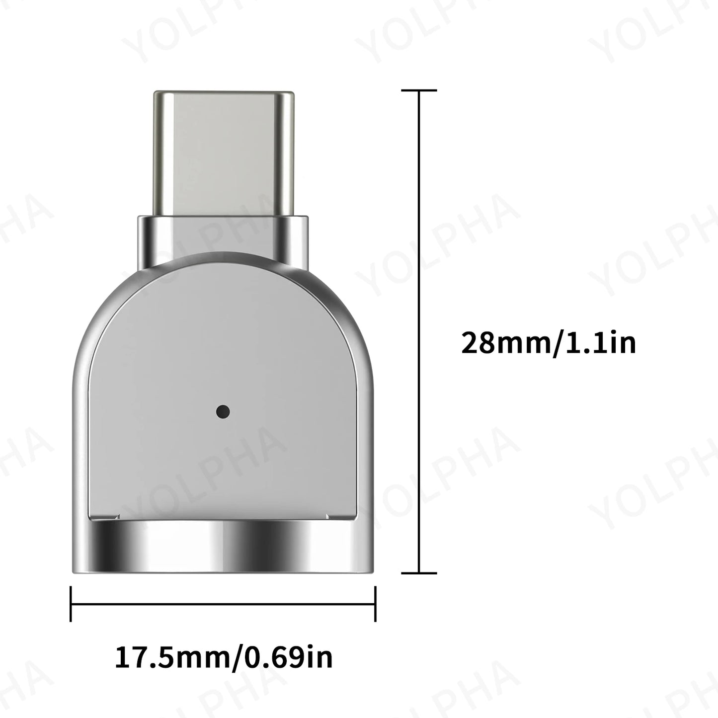 Type C To Micro-SD TF Adapter Cardreader High Speed USB C Card Reader Smart Memory Card Reader For iPhone 15 Samsung Laptop