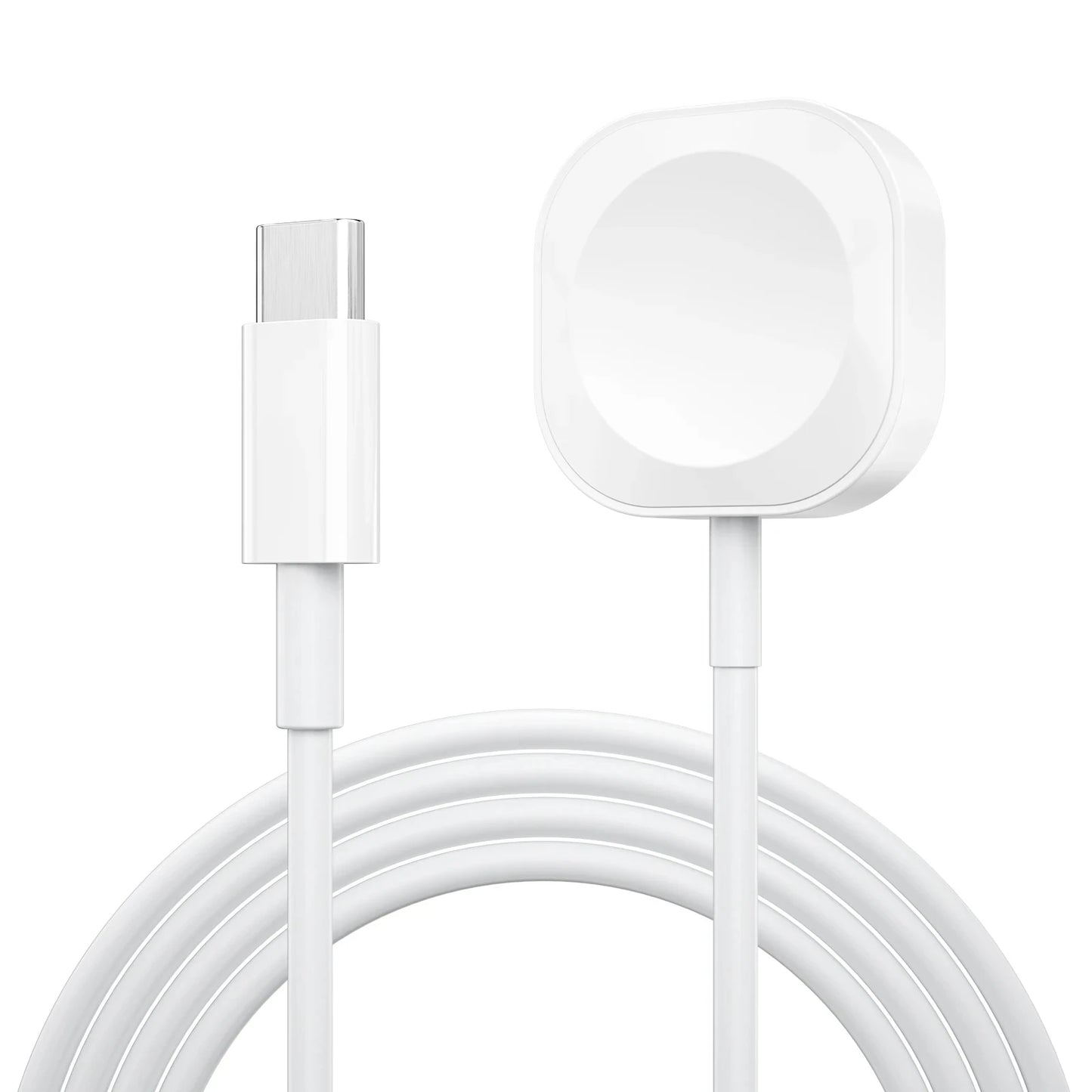 2024 Magnetic Wireless USB A Fast Charger for Apple Watch Ultra Series 9 8 7 6 SE Type C Cable Charging for iWatch Series 5 3 2